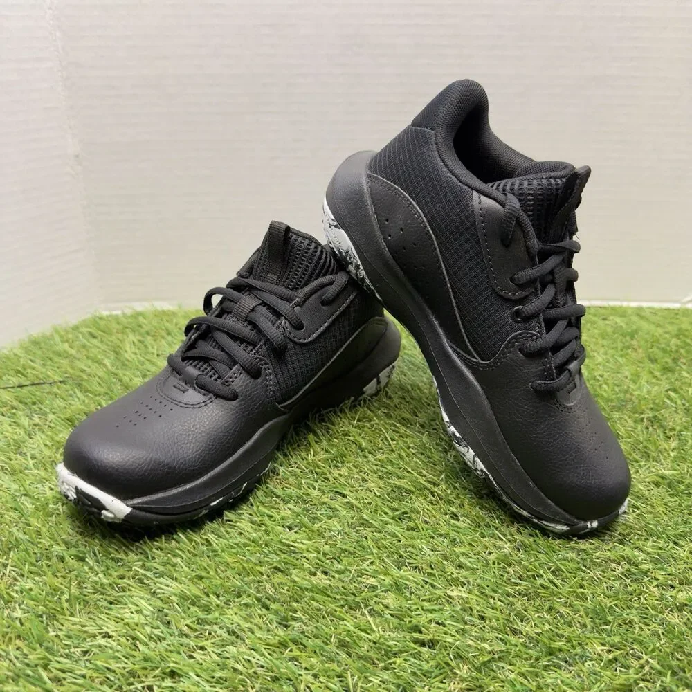 Under Armour Lockdown 7 (PS) Black Basketball Shoes 3028514-004 Youth Size 2.5Y